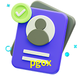 Tornar-se um membro do pgox é muito simples